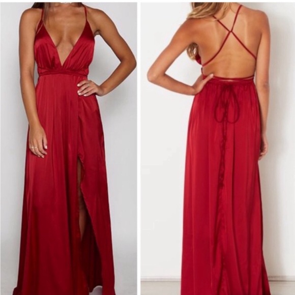 Silk dress - Picture 1 of 6